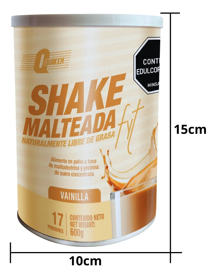 Quicken Shake Fyt – Malteada Sabor a Vainilla - Image 3